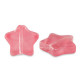 Abalorio de cristal 13mm Estrella - Rosa roja